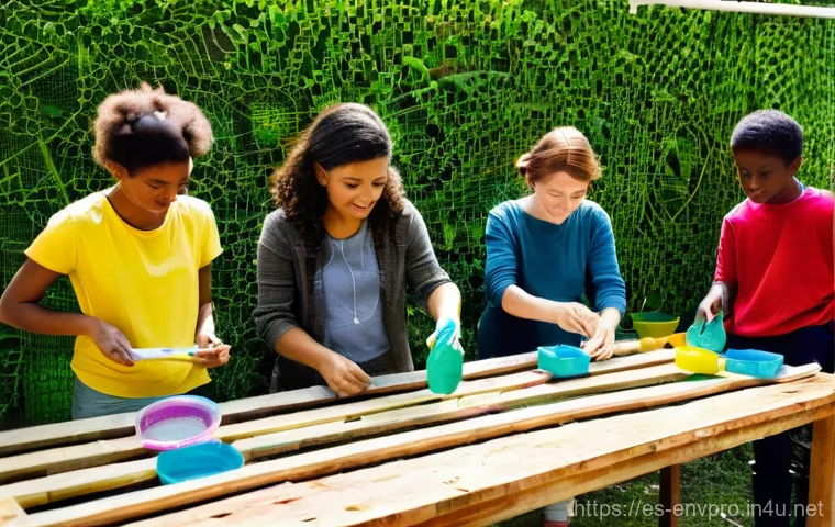 환경보호 관련 산업 변화와 전망 - **Prompt:** "A vibrant, sunny street scene in a modern Latin American city, featuring a family on th...