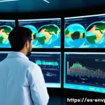 환경 데이터 분석 방법 - **Prompt 1: Visualizing Earth's Pulse Through Data**
    "A vibrant, high-definition digital paintin...